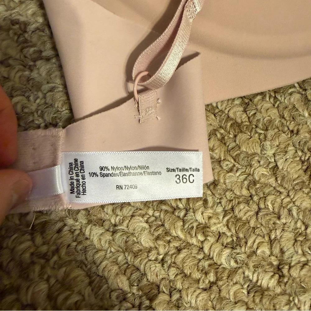 NEW WITH TAGS Nude 36C Sophie B Push-Up Bra Invisible Edge - Picture 8 of 8